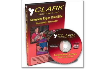 Image of Gun Video DVD - Clark Complete Ruger 10/22 Disassembly/Reassembly, X0115D