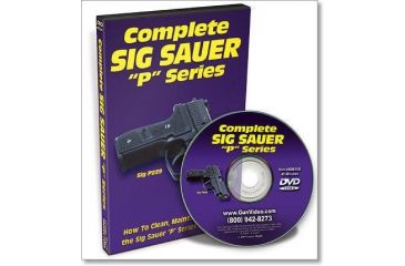 Image of Gun Video DVD - Complete Sig Sauer Disassembly/Reassembly X0011D