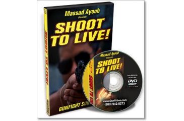Image of Gun Video DVD - Shoot to Live! Massad Ayoob P0025D