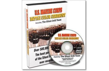 Image of Gun Video DVD - U.S. Marine Corps Battle Color Ceremony - Silent Drill Team M0049AD