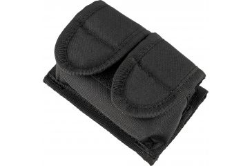 Image of Gunmate Double Speedloader Case Black Hook &amp; Loop Closure, Clam 22000C