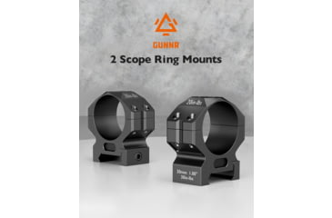 Image of GUNNR Gulltoppr 34mm Riflescope Rings