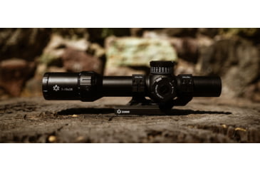 Image of GUNNR Odin 1-10x28mm 34mm Tube FFP LPVO Rifle Scope with Mount and Case, Black, GUNBOXS24