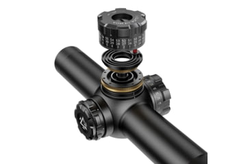 Image of GUNNR Odin ED 1-6x28mm LPVO 34mm Tube Rilfe Scope, First Focal Plane, MOA, Black, FFP-1624-24