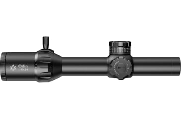 Image of GUNNR Odin 1-8x24mm 30mm Tube FFP LPVO Rifle Scope with Mount and Case, Black, GUNBOXS18