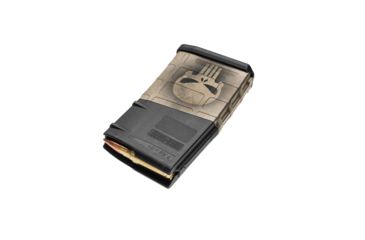 Image of GunSkins AR-10 Magazine Skin, Skull Tan, ar-10-mag-skin-skull-tan