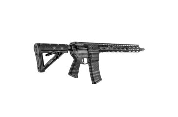 Image of GunSkins Premium Vinyl Wrap, Rifle, AR-15, GS America Grey, ar-15-rifle-skin-AG
