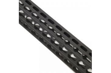 Image of GUNTEC USA 10in Ultra Slimline Octagonal 5 Sided Key Mod Free Floating Handguard w/Monolithic Top Rail,Black GT-10JKO