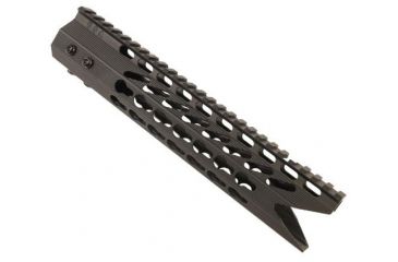 Image of GUNTEC USA 10in Ultra Slimline Octagonal 5 Sided Key Mod Free Floating Handguard w/Shark Mouth,Black GT-10JKO-S