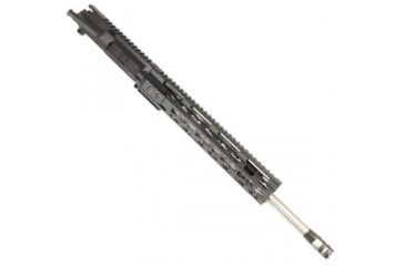 Image of GUNTEC USA 12in Narrow Profile Key Mod Free Floating Quad Rail w/Monolithic Top Rail,Black GT-12H-K