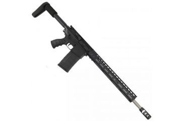 Image of GUNTEC USA 15in Ultra Lightweight Thin M-Lok System Free Floating Handguard w/Monolithic Top Rail,.308 Cal,Black GT-15MLK-308