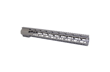 Image of Guntec USA 16.5 AIR-LOK Series M-LOK Compression Free Floating Handguard w/ Monolithic Top Rail, .308 Cal, Cerakote Flat Dark Earth, GT-16.5ALC-308-FDE