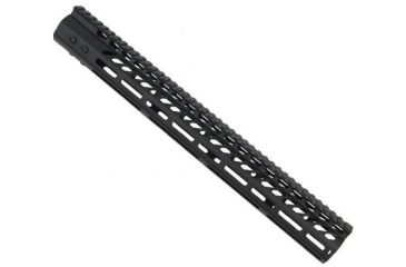 Image of GUNTEC USA 16.5in Ultra Lightweight Thin M-Lok Free Floating Handguard w/Monolithic Top Rail,.308 Cal GT-16.5MLK-308