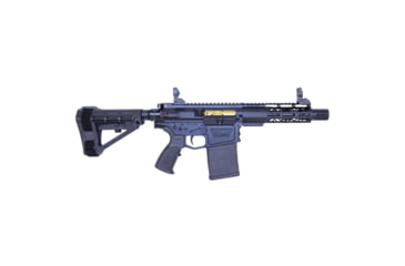 Image of Guntec USA .308 Caliber AIR-LOK Series M-LOK Compression Free Floating Handguard w/Monolithic Top Rail, 7in, Black, GT-7ALC-308