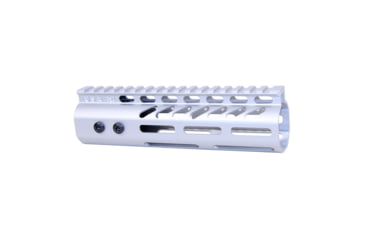Image of Guntec USA .308 Caliber Ultra Lightweight Thin M-LOK System Free Floating Handguard w/Monolithic Top Rail, 7in, Anodized Clear, GT-7MLK-308-CLEAR