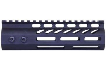 Image of Guntec USA 6.75in Ultra Lightweight Thin M-LOK Free Floating Handguard w/ Monolithic Top Rail, Anodized Black, GT-675MLK