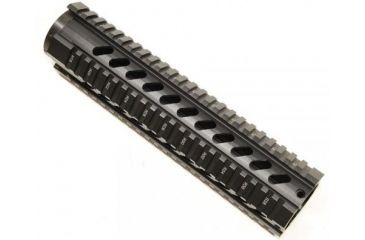 Image of GUNTEC USA 9.75in Free Floating Quad Rail,Anodized Black GT-10F