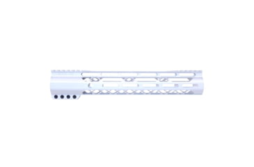 Image of Guntec USA AIR-LOK Series M-LOK Compression Gen 2 Free Floating Handguard w/Monolithic Top Rail, 12in, Clear, GT-12ALC-G2-CLEAR