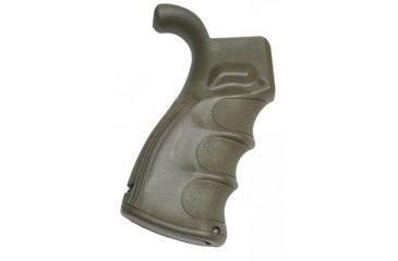 Image of GUNTEC USA AR-15 Ergonomic Polymer Pistol Grip,OD Green ARGRIP-N-G