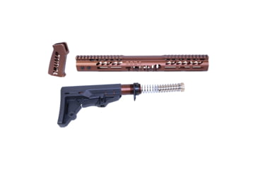Image of Guntec USA AR-15 Trump Series Limited Edition Furniture Set, Anodized Bronze, TRUMP-SET-MIL-BRZ