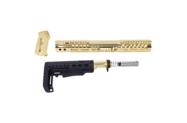 Image of Guntec USA AR-15 Trump Series Premium Limited Edition Furniture Set, 24 Ct Gold Plated, TRUMP-SET-LE