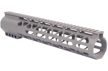 Image of Guntec USA AR-308 12in Air-Lok Series M-LOK Compression Free Floating Handguard w/ Monolithic Top Rail, Flat Dark Earth, GT-12ALC-308-FDE