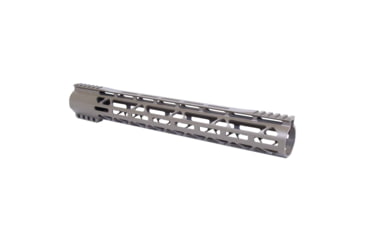 Image of Guntec USA AR-308 Air-Lok Series M-LOK Compression Free Floating Handguard w/ Monolithic Top Rail Gen 2, Cerakote Flat Dark Earth, GT-15ALC-G2-308-FDE