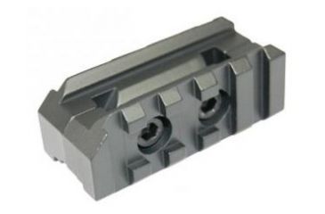 Image of GUNTEC USA AR15 Front Sight Post Rail Mount BI-RAIL-T