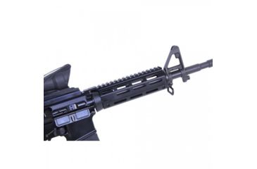 Image of Guntec USA Free Float Handguard, AR-15, M-LOK, Monolithic Top Rail, Carbine Length, 7 inch, T6 Aluminum, Black GT-CAR7-MLK, EDEMO2