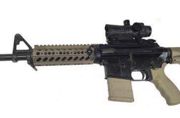Image of GUNTEC USA Two Piece Handguard w/Removable Sectional Rails,Cerakote Flat Dark Earth GT-7T-A-E