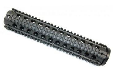 Image of GUNTEC USA Two Piece Quad Rail w/Adapter,Black GTQUAD20