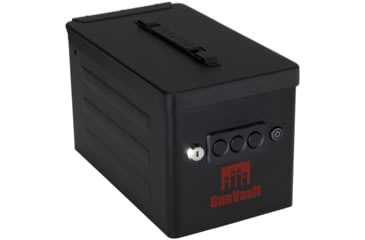 Image of GunVault Range Box - 2 Pistols, Black, Small, GVRV100BK22