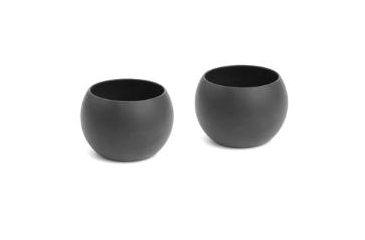 Image of Splashguard Squishy Bowl Set, Slate 733793