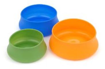 Image of Splashguard Squishy Pet Bowl, Blue, 32 oz 356834