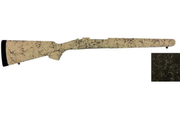 Image of H-S Precision Remington 700 BDL Varmint Rifle Stock, LA, RH, Black/Grey, 32in O.A.L., 13.5in L.O.P., PSV029-Black/Grey