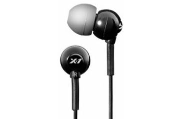 Image of H2O Audio Flex Waterproof Headphones, Onyx Black H2O-CB1-BK