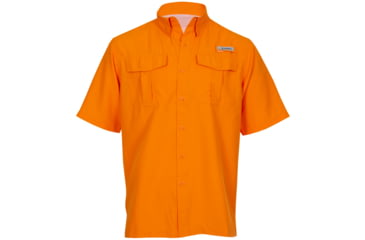 Image of Habit Belcoast River Guide Short Sleeve Fishing Shirt - Mens, Mandarin, 2XL, TS1347-439-2X