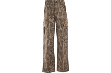 Image of Habit Youth Bear Cave 6 Pocket Camo Pant - Men's, Youth Extra Large, Mossy Oak New Bottomland, 1409577