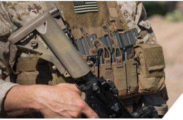 Image of Haley Strategic Partners D3CRX Disruptive Environments Chest Rig X, Coyote, D3CRX-COY