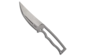 Image of Halfbreed Blades Halfbreed Blades Compact Field Knife Pikal Stonewash Steel 4" SW, Gray, VG10, adult, BHQ-187590