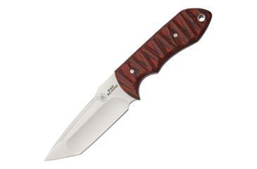 Image of Hallmark Bad Blood - Mosier - Drifter Tanto Knive, 8Cr14Mov Stainless Steel 3 1/2in Blade, Red And Black G10 Handle, BB0131M