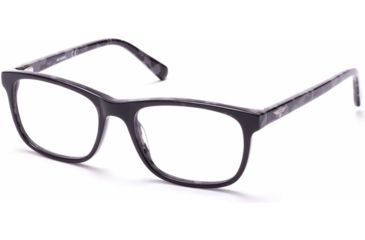Image of Harley Davidson Eyewear HD0135T Progressive Prescription Eyeglasses - Shiny Black Frame, Shiny Black Lenses, 49 mm Lens Diameter HD0135T49001