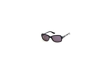 Image of Harley Davidson Eyewear HD0300X Sunglasses - Shiny Black Frame Color, Smoke Lens Color