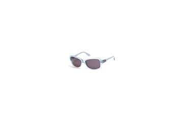 Image of Harley Davidson Eyewear HD0300X Sunglasses - Shiny Light Blue Frame Color, Smoke Lens Color
