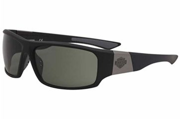 Image of Harley Davidson Eyewear HD0912X Single Vision Prescription Sunglasses HD0912X6402A - Lens Diameter 64 mm, Frame Color Matte Black