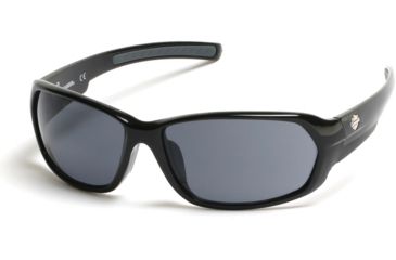 Image of Harley Davidson Eyewear HD0913X Single Vision Prescription Sunglasses HD0913X6301A - Lens Diameter 63 mm, Frame Color Shiny Black