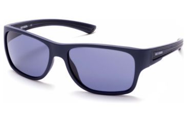 Image of Harley Davidson Eyewear HD0916X Sunglasses - Matte Blue Frame, Blue Lenses, 59 mm Lens Diameter HD0916X5991V