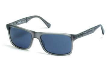 Image of Harley Davidson Eyewear HD0918X Sunglasses - Grey Frame, Smoke Lenses, 57 mm Lens Diameter HD0918X5720A
