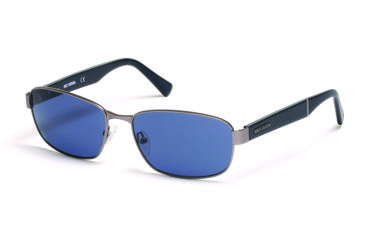 Image of Harley Davidson Eyewear HD0919X Sunglasses - Matte Gunmetal Frame, Blue Lenses, 59 mm Lens Diameter HD0919X5909V