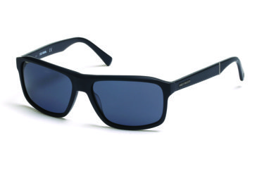 Image of Harley Davidson Eyewear HD0920X Sunglasses - Matte Blue Frame, Smoke Lenses, 59 mm Lens Diameter HD0920X5991A